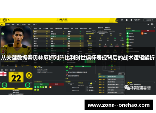 从关键数据看贝林厄姆对阵比利时世俱杯表现背后的战术逻辑解析